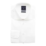 Witte Business Overhemd Profuomo , White , Heren