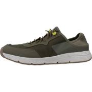 Stijlvolle Lage Sneakers voor Mannen Clarks , Green , Heren