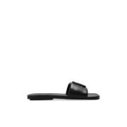 Slides met logo Marc Jacobs , Black , Dames