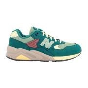 Groene Sneakers met Leren Monogram New Balance , Green , Heren