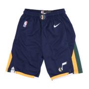 Icon Swingman Shorts Original Team Colors Nike , Blue , Dames