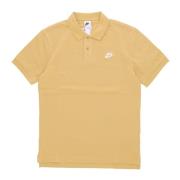 Goud/Wit Polo Matchup Streetwear Shirt Nike , Yellow , Heren