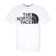 Standaard Tee - Wit Streetwear The North Face , White , Heren