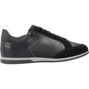Moderne Stijlvolle Sneakers Geox , Black , Heren