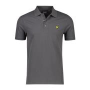 Grijze poloshirt met korte mouwen Lyle & Scott , Gray , Heren