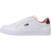 Stijlvolle Court Cupsol Sneakers Tommy Jeans , White , Dames