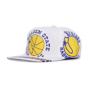 NBA In Your Face Deadstock HWC Golwar Cap Mitchell & Ness , White , He...