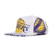 NBA In Your Face Cap Mitchell & Ness , White , Heren