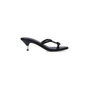 Zwarte Miller Geo Bombé Sandalen Tory Burch , Black , Dames