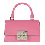 Trend Spazzolato Mini TopHandle Tas Tory Burch , Pink , Dames