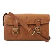 Pre-owned Leather shoppers Ralph Lauren Pre-owned , Brown , Dames