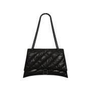 Gewatteerde Leren Schoudertas Balenciaga , Black , Dames