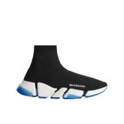 Transparante zool sneaker 3D mesh lichtgewicht Balenciaga , Black , He...