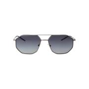 0Ea2147 Zonnebril Emporio Armani , Gray , Heren