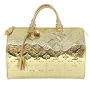 Pre-owned Leather louis-vuitton-bags Louis Vuitton Vintage , Yellow , ...