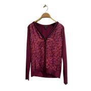 Pre-owned Wool tops Louis Vuitton Vintage , Red , Dames