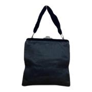 Pre-owned Canvas totes Yves Saint Laurent Vintage , Black , Dames