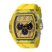 S1 Rally Quartz Horloge - Gele Wijzerplaat Invicta Watches , Yellow , ...