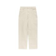 Ecru Denim Loszittende Broek Isabel Marant Étoile , Beige , Dames