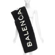 Pre-owned Leather scarves Balenciaga Vintage , Black , Dames