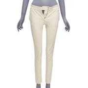 Pre-owned Cotton bottoms Stella McCartney Pre-owned , Beige , Dames