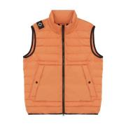 Ultrafijne Nylon Gewatteerde Gilet Ma.strum , Orange , Heren