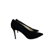 Pre-owned Suede heels Celine Vintage , Black , Dames