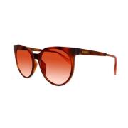 Pre-owned Fabric sunglasses Moncler Pre-owned , Brown , Dames