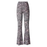 Wollen Broek met Bloemenpatroon Lala Berlin , Multicolor , Dames