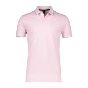 Roze Polo Shirt met Korte Mouw Hugo Boss , Pink , Heren