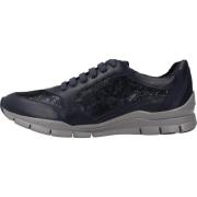 Stijlvolle Damessneakers Geox , Blue , Dames