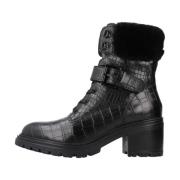 Ankle Boots Geox , Black , Dames