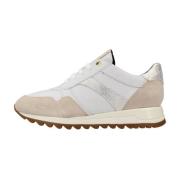 Stijlvolle Casual Sneakers voor Vrouwen Geox , White , Dames