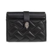 Leren kaarthouder Kurt Geiger , Black , Dames