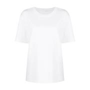 Witte shirts met puflogo Alexander Wang , White , Dames