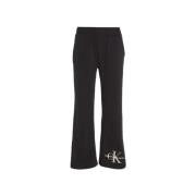 Zware Katoenen Sweatpants Calvin Klein Jeans , Black , Dames