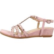 Elegante Platte Sandalen Alma EN Pena , Pink , Dames