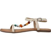 Stijlvolle platte sandalen voor vrouwen Gioseppo , White , Dames