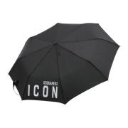 Patroon Icon Paraplu Dsquared2 , Black , Heren