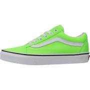 Neon Old Skool Sneakers Vans , Green , Heren