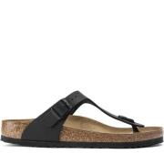 Gizeh Birko-Flor Sandalen Birkenstock , Black , Dames