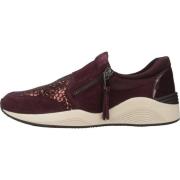 Stijlvolle Damessneakers Geox , Red , Dames