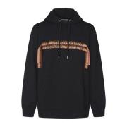 Zwarte Oversized Hoodie Lanvin , Black , Heren