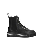 Array Hoge Sneakers Pollini , Black , Dames