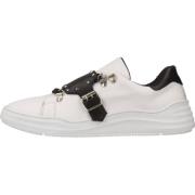 Stijlvolle Sneakers met Trendy Details Albano , White , Dames