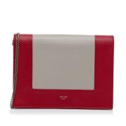 Pre-owned Leather crossbody-bags Celine Vintage , Red , Dames
