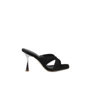 High Heel Sandals Giuliano Galiano , Black , Dames