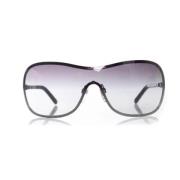 Pre-owned Metal sunglasses Chanel Vintage , Purple , Dames