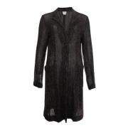 Pre-eigenaarwoolouterwear Dries van Noten Pre-owned , Black , Dames