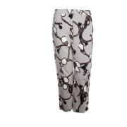 broek met bloemenprint Marni Pre-owned , Gray , Dames